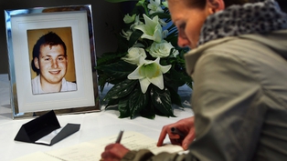 Omagh - Book of condolence opened for murdered policeman 