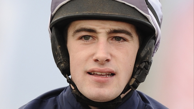 Peter Toole - the injured jockey has shown further progress