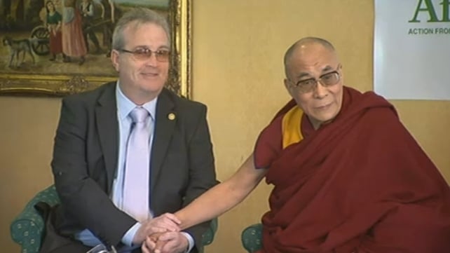 Richard Moore & Dalai Lama - First Irish visit in 20 years Richard Moore & Dalai Lama - First Irish visit in 20 years