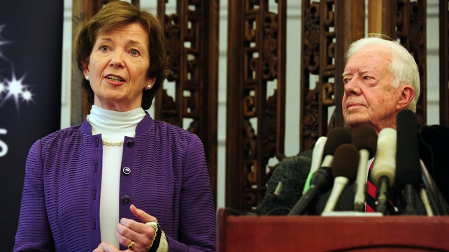Robinson & Carter - Hope to meet North Korea's leader Robinson & Carter - Hope to meet North Korea's leader