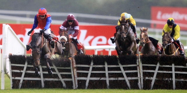 Quevega recovered superbly from a blunder at the last to score another big-race success