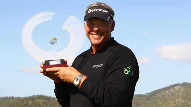 Darren Clarke - The Portrush man pulled clear of overnight leader Chris Wood to secure a three-shot victory