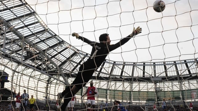 Falcao's goal was enough to win the Europa League final