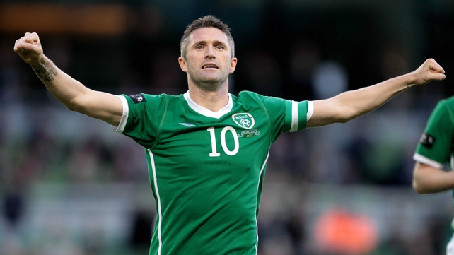 Robbie Keane - his goals have helped the Republic move to 31 in the rankings