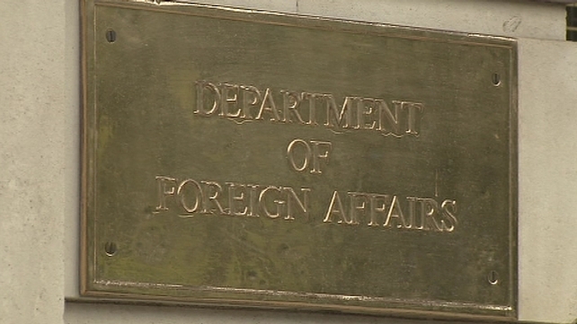 The Department of Foreign Affairs has been in contact with members of the missing man's family The Department of Foreign Affairs has been in contact with members of the missing man's family