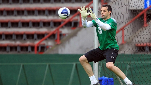 David Forde started in goal