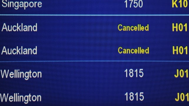 Australia - Flights cancelled due to ash cloud Australia - Flights cancelled due to ash cloud