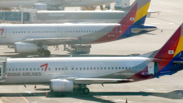Asiana - Said there was damage caused Asiana - Said there was damage caused