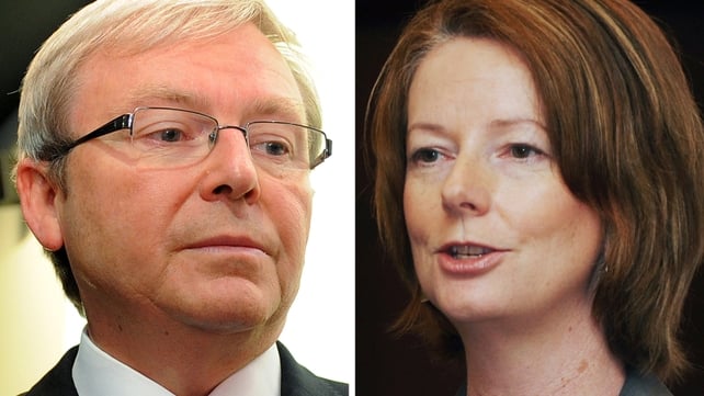 Kevin Rudd & Julia Gillard - Pair reportedly have a 'frosty' relationship Kevin Rudd & Julia Gillard - Pair reportedly have a 'frosty' relationship