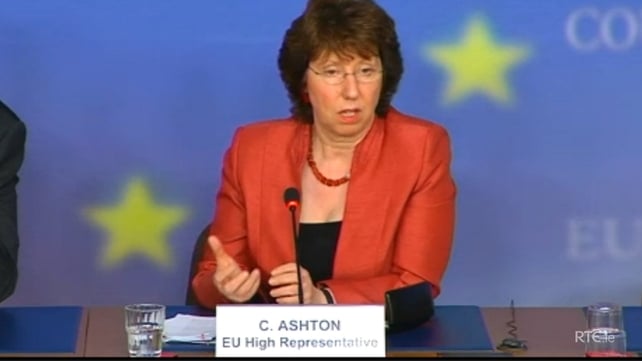 Iran sent a letter to EU foreign policy chief Catherine Ashton Iran sent a letter to EU foreign policy chief Catherine Ashton