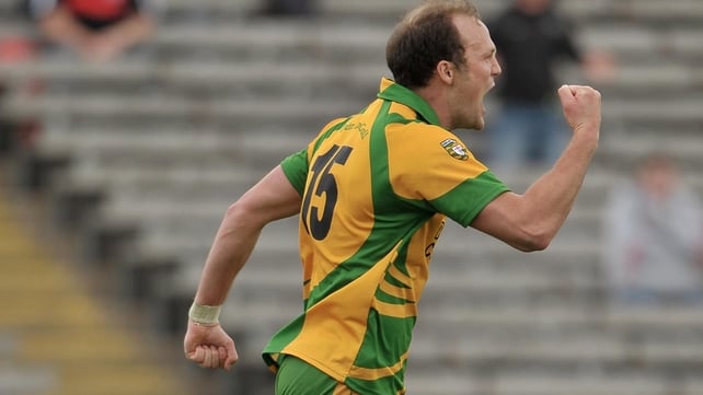 Donegal joy - Colm McFadden celebrates his goal in Clones