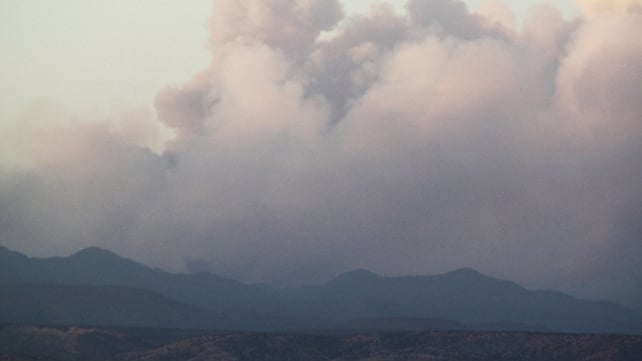 New Mexico - Wildfire has cast giant plumes of smoke over the region New Mexico - Wildfire has cast giant plumes of smoke over the region