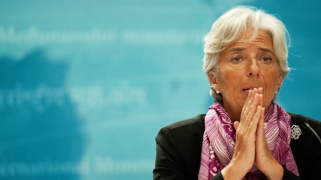 Speaking in Tokyo, Christine Lagarde welcomed recent EU / ECB moves but said "more needs to be done" Speaking in Tokyo, Christine Lagarde welcomed recent EU / ECB moves but said "more needs to be done"