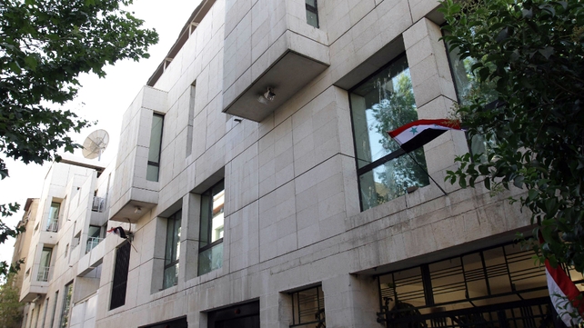 French embassy, Damascus - Attacked by pro al-Assad supporters French embassy, Damascus - Attacked by pro al-Assad supporters