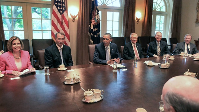 Washington - Talks on raising US's debt ceiling Washington - Talks on raising US's debt ceiling