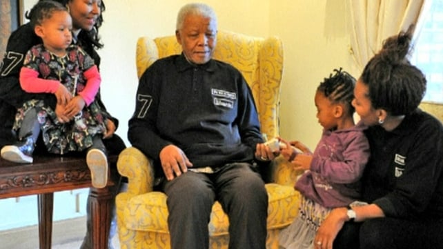 Nelson Mandela celebrating his 94th birthday last July Nelson Mandela celebrating his 94th birthday last July