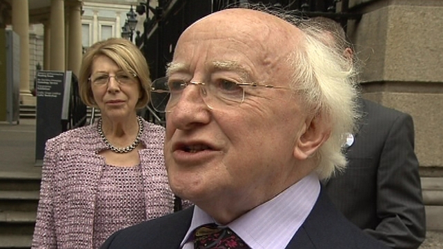 Michael D Higgins is Labour's candidate in the Presidential race Michael D Higgins is Labour's candidate in the Presidential race