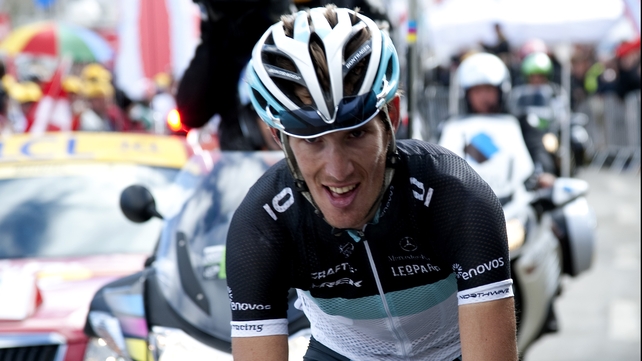 Schleck was one of the main contenders in for this year's Tour