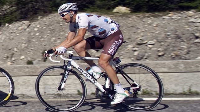 Nicolas Roche - Claimed victory in the third stage of the Tour of Beijing