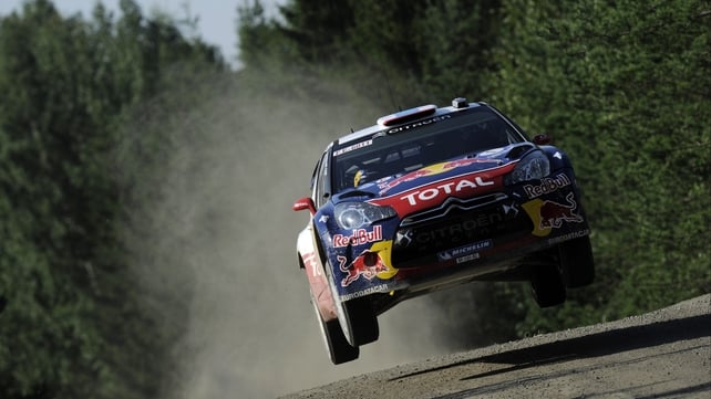 Sebastien Loeb is in charge at Monte Carlo