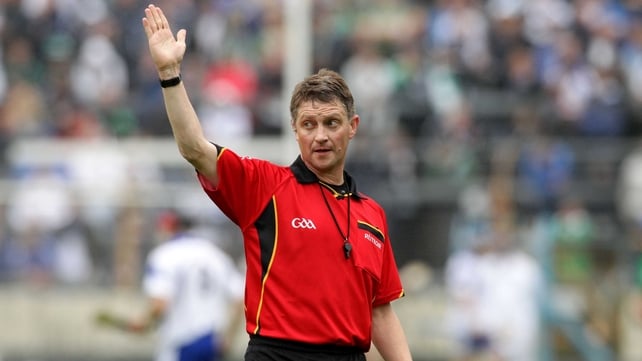 Barry Kelly will take charge of the All Ireland hurling final