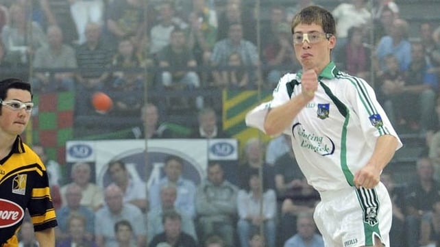 Seamus O'Carroll teamed up with CJ Fitzpatrick to win the 60x30 Men's Senior Doubles title