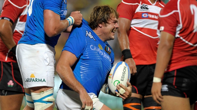 Andrea Lo Cicero will start against Ireland, winning a record 103rd cap for Italy