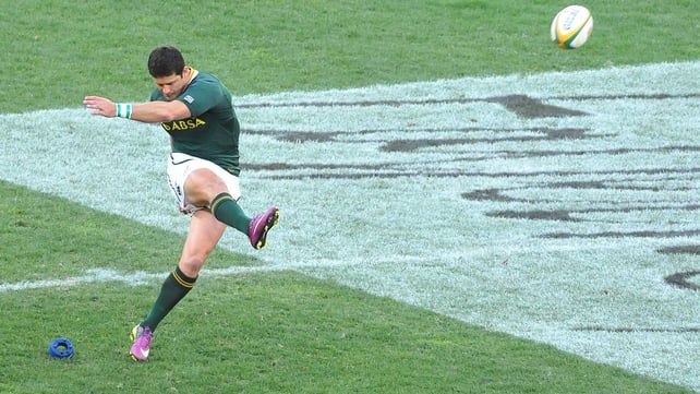 Morne Steyn kicked 12 points for South Africa