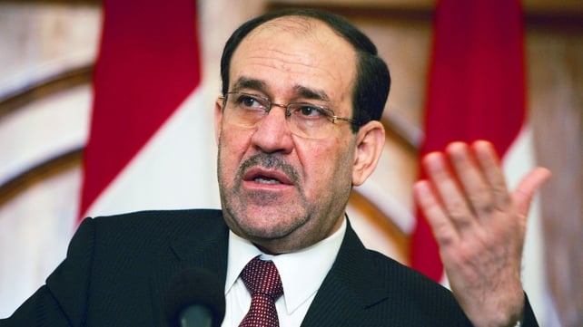 Iraqi President Nuri al-Maliki is struggling to calm weeks of street protests Iraqi President Nuri al-Maliki is struggling to calm weeks of street protests