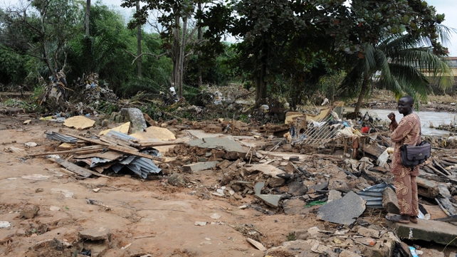 Southwest Nigeria experienced flooding when dam burst Southwest Nigeria experienced flooding when dam burst