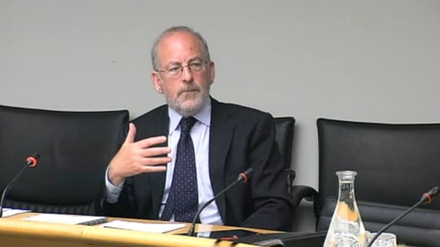 Central Bank Governor Patrick Honohan before European Affairs Committee today Central Bank Governor Patrick Honohan before European Affairs Committee today