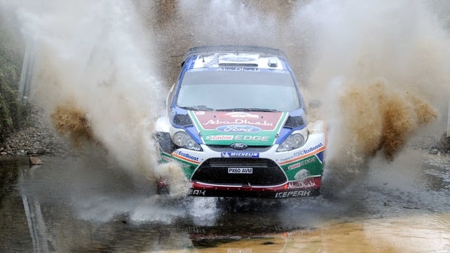 Jari-Matti Latvala - Holds the lead going into the final day of the Wales Rally GB