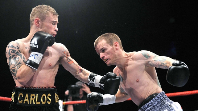 Carl Frampton dominated the four rounds in Belfast
