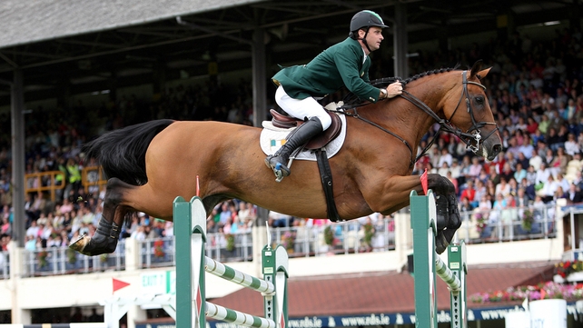 Denis Lynch enjoyed a third-place finish at the Belgium event