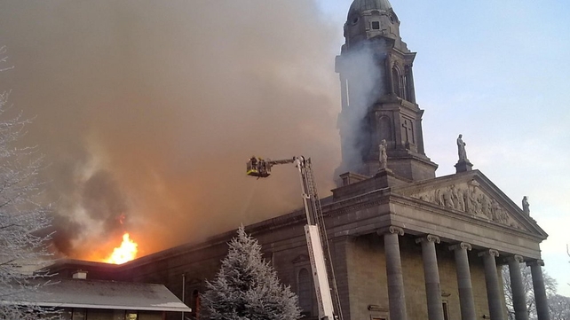 On Christmas Day 2009, St Mel's Cathedral in Longford was destroyed by fire On Christmas Day 2009, St Mel's Cathedral in Longford was destroyed by fire