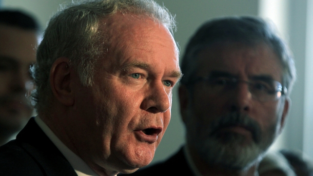 Mr McGuinness has admitted being in the IRA but insists he left in 1974 Mr McGuinness has admitted being in the IRA but insists he left in 1974