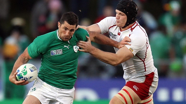 Rob Kearney hopes to be back in rugby action by mid-January