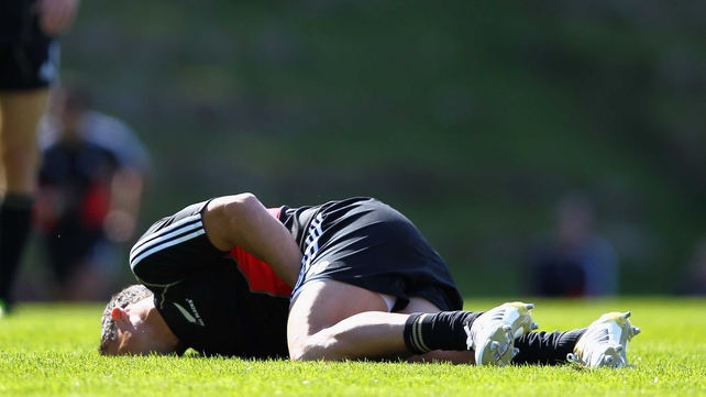 Dan Carter - A groin injury in training has ended his World Cup