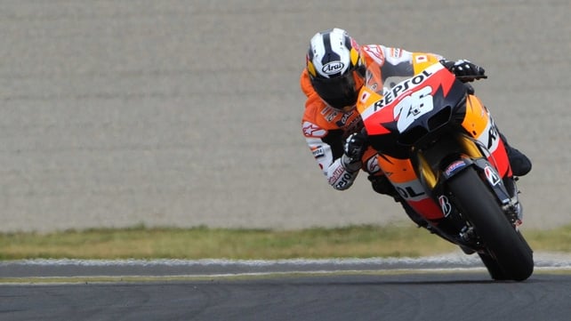 Dani Pedrosa took pole with a track record at Mugello