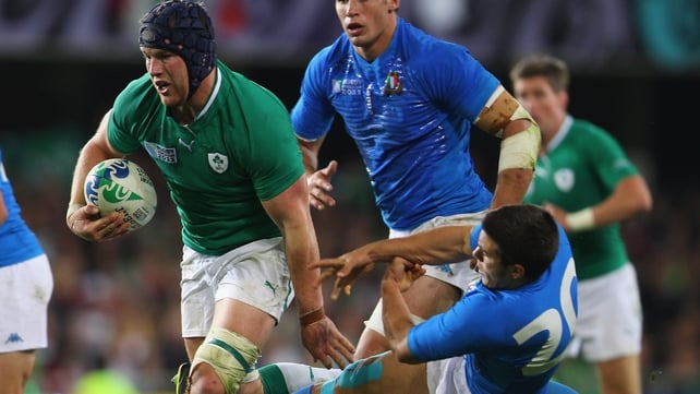 Sean O'Brien showed glimpses of his best form against France