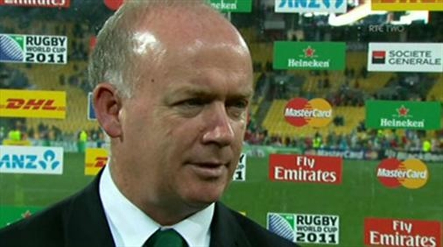 Declan Kidney: "I'm really disappointed for the supporters - they've been unfairly treated."