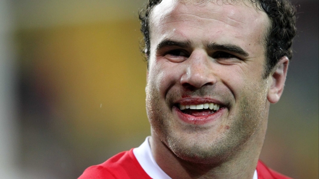 Jamie Roberts is one of three Welsh players who are not certain to be available for Sunday's match