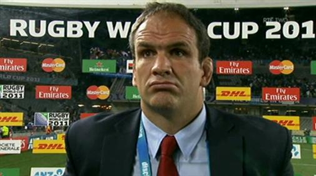 Martin Johnson - May have presided over his last game as England coach