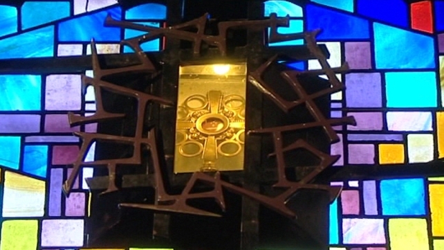 The relic was thought to have been in the Abbey for almost 900 years The relic was thought to have been in the Abbey for almost 900 years