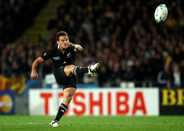 Aaron Cruden - "Dan is always floating around the hotel and he has been really positive, always smiling and laughing with the boys."