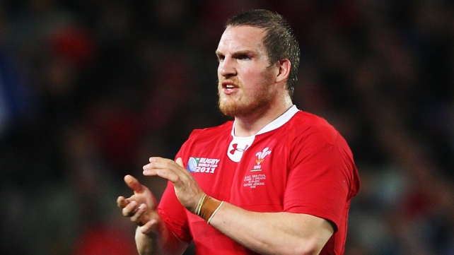 Gethin Jenkins - Will captain Wales in their final RWC 2011 match