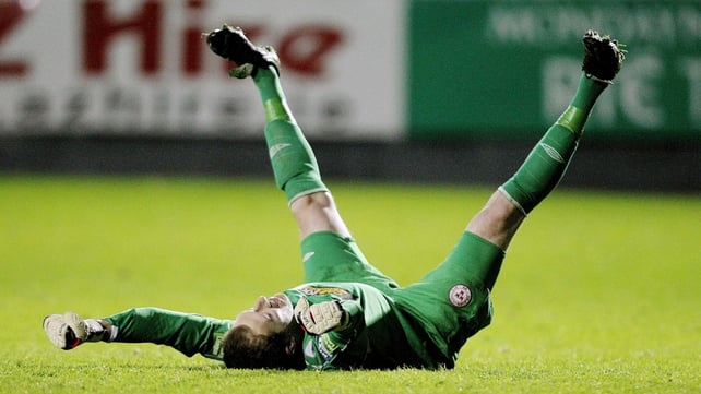 Goalkeeper Dean Delany is head over heels after signing for Bohemians