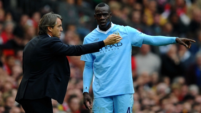 Roberto Mancini admits that working with Mario Balotelli can be frustrating