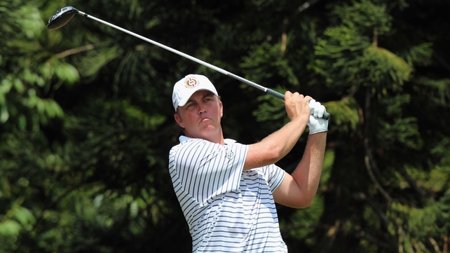 Bo van Pelt holds a one shot lead going into the final round of the Perth International