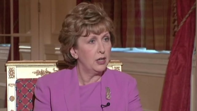 Mary McAleese said many gay people have endured interminable loneliness Mary McAleese said many gay people have endured interminable loneliness